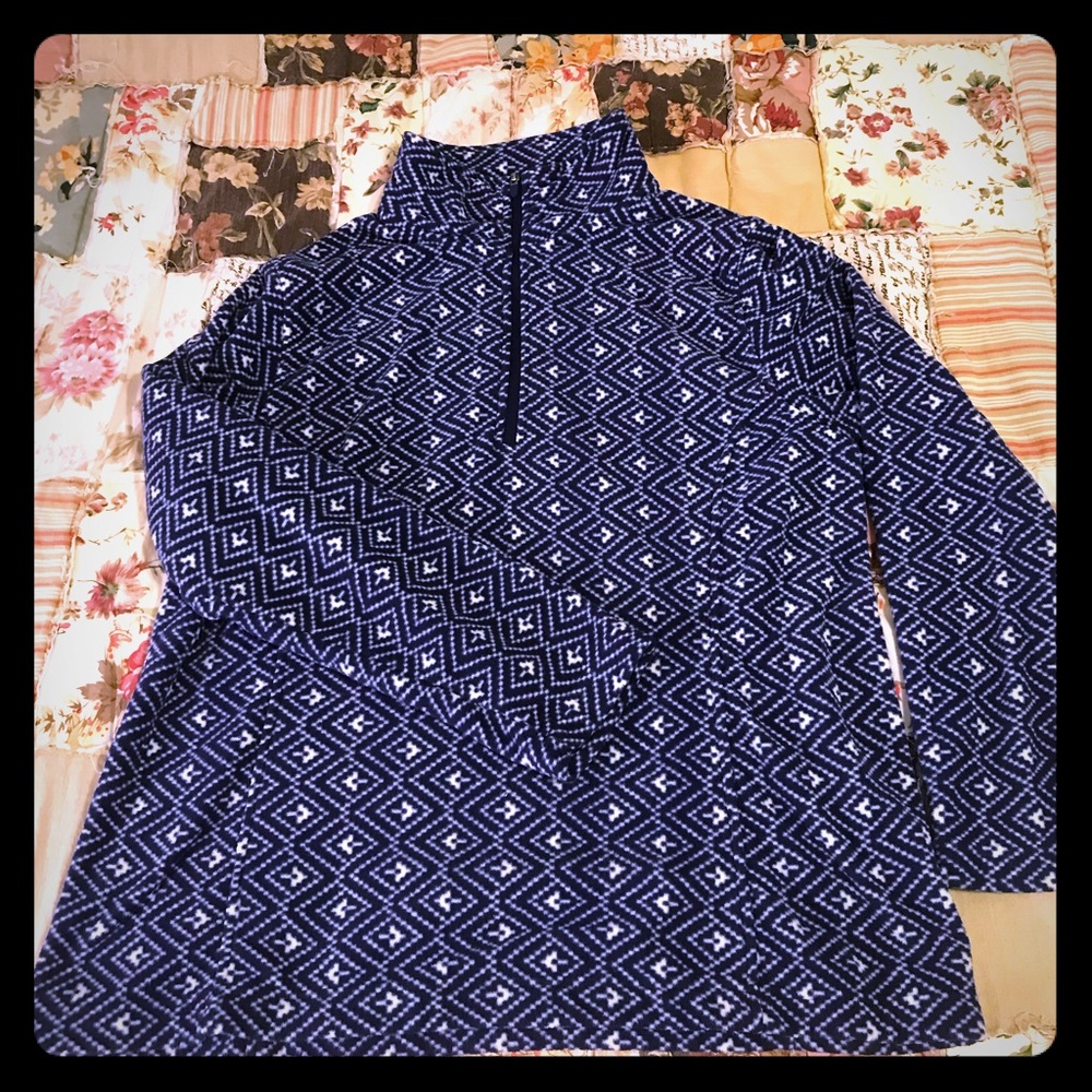 Fleece Pullover 3/4” Zip